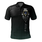 Clan Arbuthnot Tartan Polo Shirt - Alba Celtic Style GR18 Arbuthnot Tartan Tartan Polo